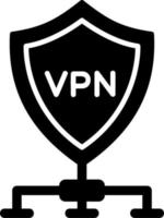 VPN-Vektorsymbol vektor