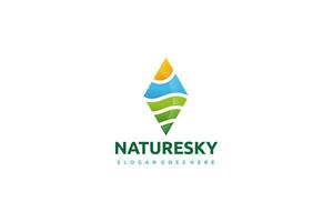 Natur-Logo vektor