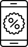 Handy-Vektor-Symbol vektor