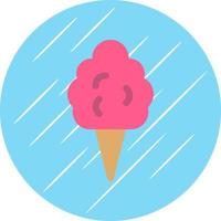 Zuckerwatte-Vektor-Icon-Design vektor