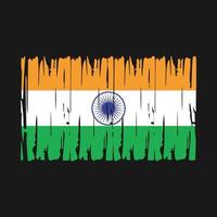 Indien flagga vektor