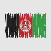 Afghanistan flagga vektor