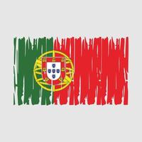 Portugal flagga vektor