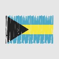 bahamas flagge vektor