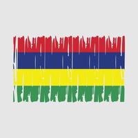 mauritius flagge vektor