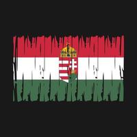 Ungerns flagga vektor