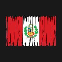 peru flagga vektor