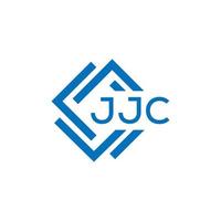 jjc brev logotyp design på vit bakgrund. jjc kreativ cirkel brev logotyp begrepp. jjc brev design. vektor