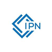 ipn brev logotyp design på vit bakgrund. ipn kreativ cirkel brev logotyp begrepp. ipn brev design. vektor