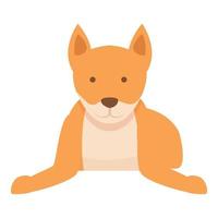 bleibe Dingo Hund Symbol Karikatur Vektor. wild Natur vektor