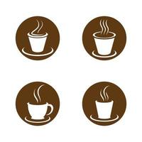 Kaffeetasse Logo Bilder vektor