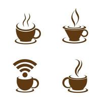 Kaffeetasse Logo Bilder vektor