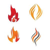 Feuer Logo Bilder vektor