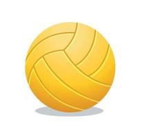 Volleyball Ball isoliert Vektor Illustration