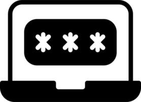 Passwort-Vektor-Symbol vektor