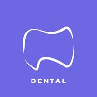 dental och tänder logotyp. vektor illustration