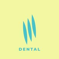 dental och tänder logotyp. vektor illustration