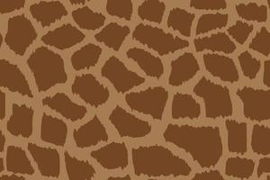 Vektor nahtlos Muster mit Giraffe Haut Textur. wiederholen Giraffe Hintergrund zum Textil- Design,