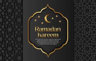 premie vektor islamic stil ramadan kareem och eid dekorativ bakgrund