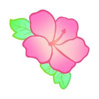 Blume botanisch Blumen- Garten Rosa Farbe Clip Kunst Design Illustration vektor