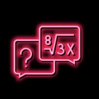 mathe lösen geek farbe symbol vektor illustration