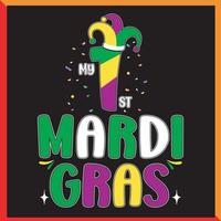 mardi gras ny vektor