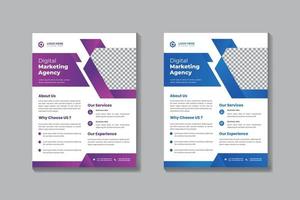 professionell företag mall för företags- flygblad, årlig Rapportera, broschyr, omslag design och presentation vektor