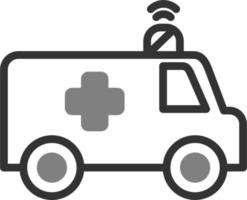 Krankenwagen-Vektor-Symbol vektor