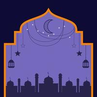 eid Gruß Karte, Ramadan Grafik Design Vektor Illustration Hintergrund modern eben elegant islamisch, perfekt zum irgendein Post Vorlage oder Banner brauchen und andere Grafik verbunden Vermögenswerte