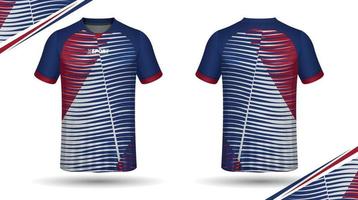 fotboll jersey design för sublimering, sport t skjorta design vektor