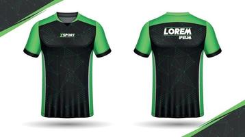 fotboll jersey design för sublimering, sport t skjorta design vektor