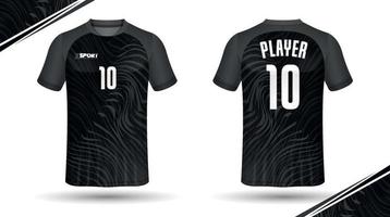 fotboll jersey design för sublimering, sport t skjorta design vektor