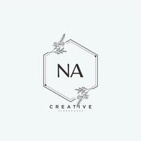 n / a Schönheit Vektor Initiale Logo Kunst, Handschrift Logo von Initiale Unterschrift, Hochzeit, Mode, Schmuck, Boutique, Blumen- und botanisch mit kreativ Vorlage zum irgendein Unternehmen oder Geschäft.