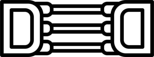 Truhe Expander Vektor Symbol