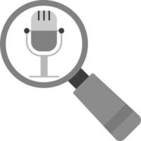Suche Podcast Vektor Symbol