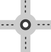 skiljeväg vektor ikon