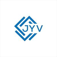 jyv Brief Logo Design auf Weiß Hintergrund. jyv kreativ Kreis Brief Logo Konzept. jyv Brief Design. vektor