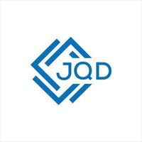 jqd Brief Logo Design auf schwarz Hintergrund. jqd kreativ Kreis Brief Logo Konzept. jqd Brief design.jqd Brief Logo Design auf schwarz Hintergrund. jqd c vektor