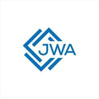 jwa Brief design.jwa Brief Logo Design auf Weiß Hintergrund. jwa kreativ Kreis Brief Logo Konzept. jwa Brief design.jwa Brief Logo Design auf Weiß Hintergrund. jwa c vektor