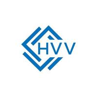 hvv brev design.hvv brev logotyp design på vit bakgrund. hvv kreativ cirkel brev logotyp begrepp. hvv brev design.hvv brev logotyp design på vit bakgrund. hvv c vektor