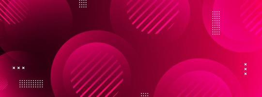 Hintergrund Banner. voll Farbe, Abstufungen von Rosa und schwarz , elegant Design Welle bewirken vektor