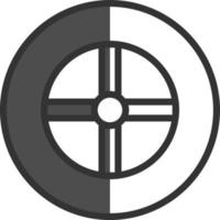 Rad-Vektor-Icon-Design vektor