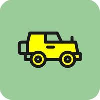 Offroad-Vektor-Icon-Design vektor