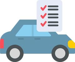 Auto Checkliste Vektor Symbol