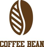 kaffe böna logotyp vektor fil