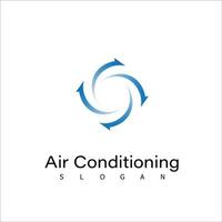 luft konditionering Häftigt fläkt temperatur isolerat teknologi vektor