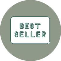 Bestseller-Vektor-Symbol vektor