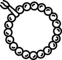 Tasbih-Vektorsymbol vektor