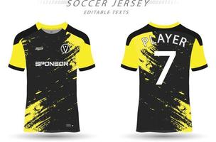 bäst vektor fotboll jersey mall sport t skjorta design