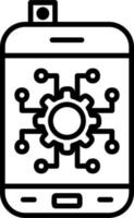 automatisiert Vektor Symbol